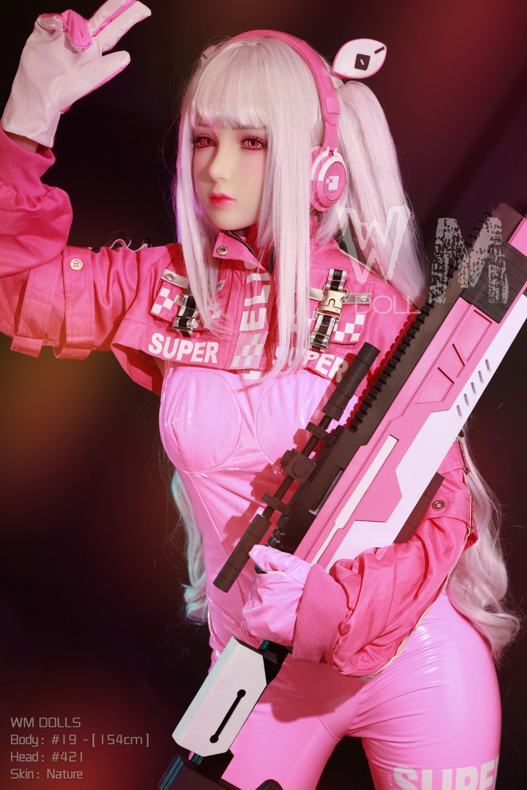 Tracey bambola del sesso (WM-Doll Coppa B da 154 cm n. 421 TPE)