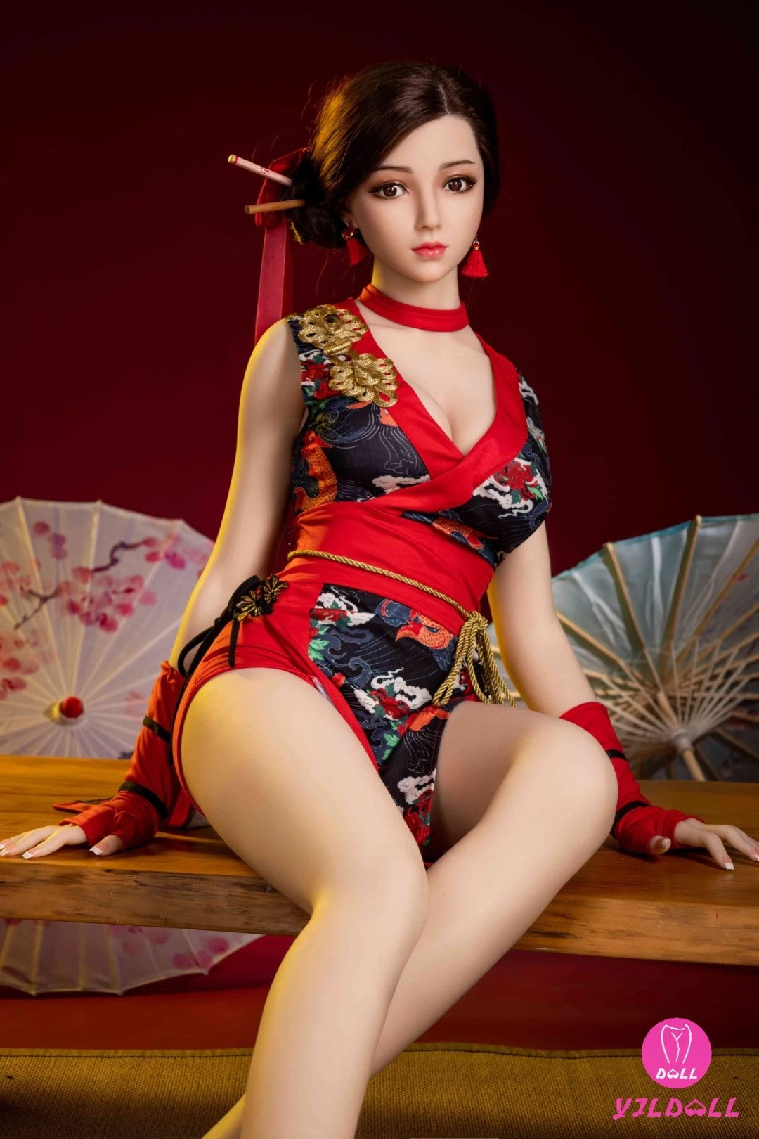 Jolene bambola del sesso (YJL Doll Coppa D da 165 cm n. 439 TPE+silicone)