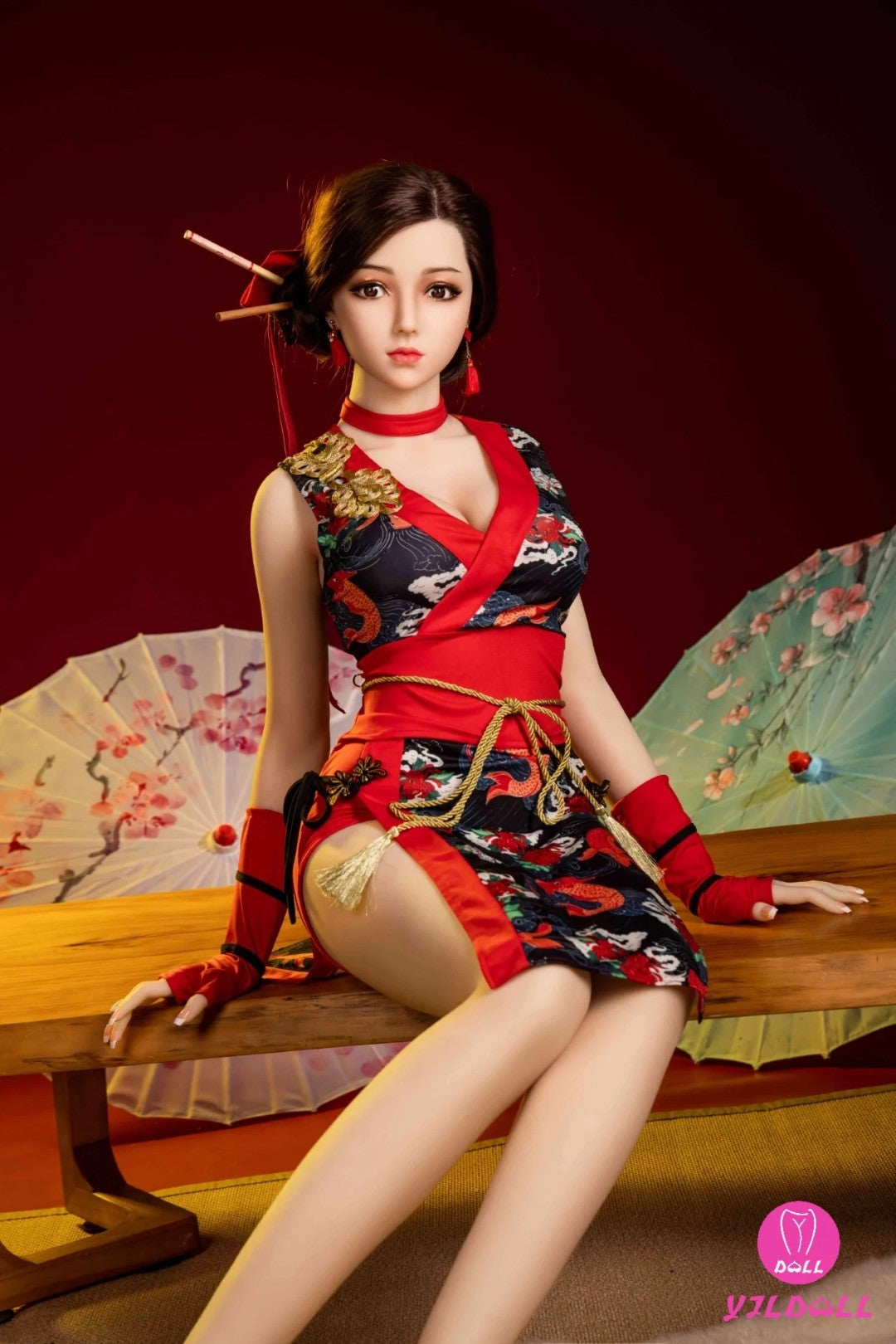 Jolene bambola del sesso (YJL Doll Coppa D da 165 cm n. 439 TPE+silicone)