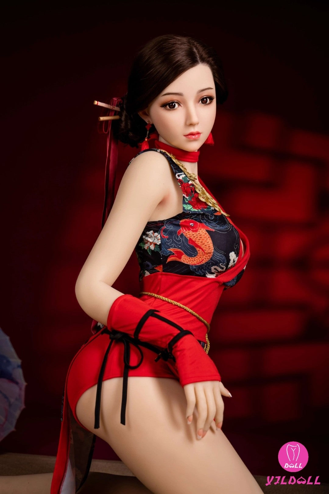 Jolene bambola del sesso (YJL Doll Coppa D da 165 cm n. 439 TPE+silicone)