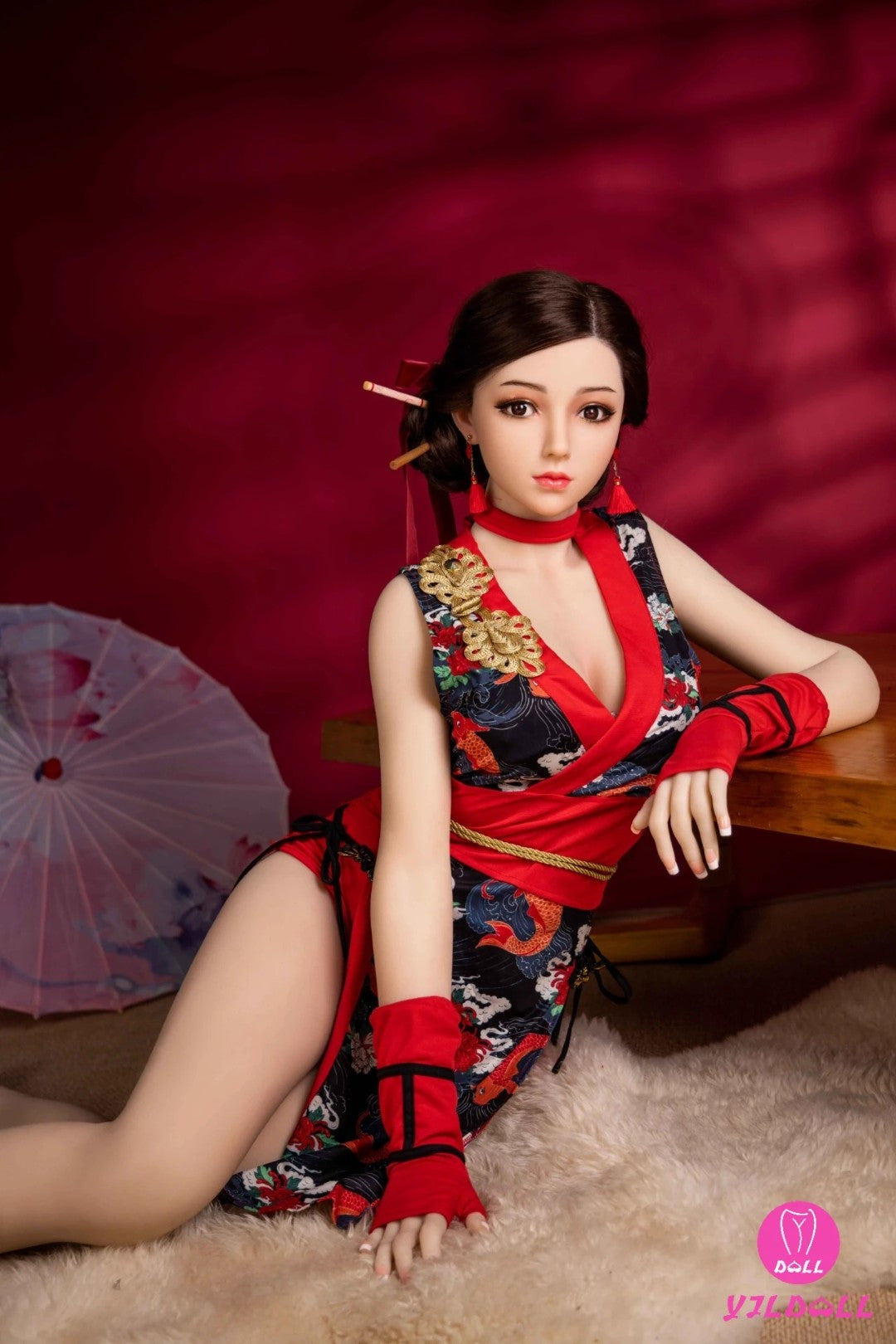 Jolene bambola del sesso (YJL Doll Coppa D da 165 cm n. 439 TPE+silicone)