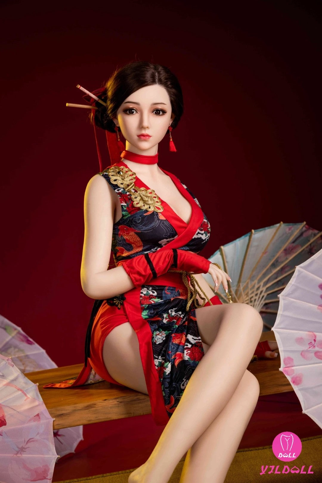 Jolene bambola del sesso (YJL Doll Coppa D da 165 cm n. 439 TPE+silicone)