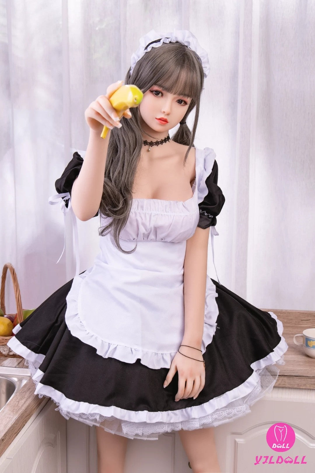 Cassandra bambola del sesso (YJL Doll Coppa D da 165 cm n. 405 TPE+silicone)