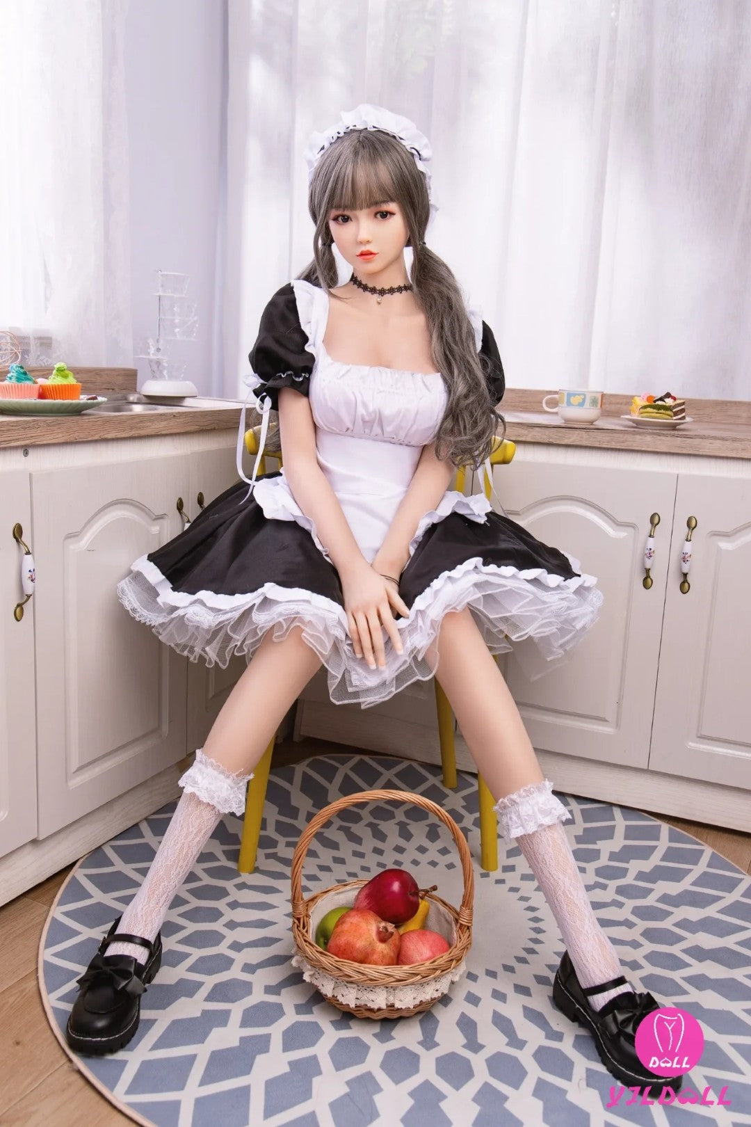 Cassandra bambola del sesso (YJL Doll Coppa D da 165 cm n. 405 TPE+silicone)