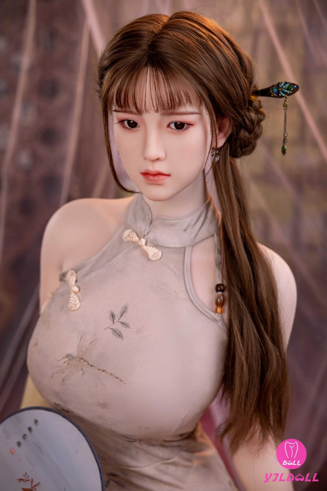 Emmy bambola del sesso (YJL Doll Coppa D da 165 cm n. 396 TPE+silicone)