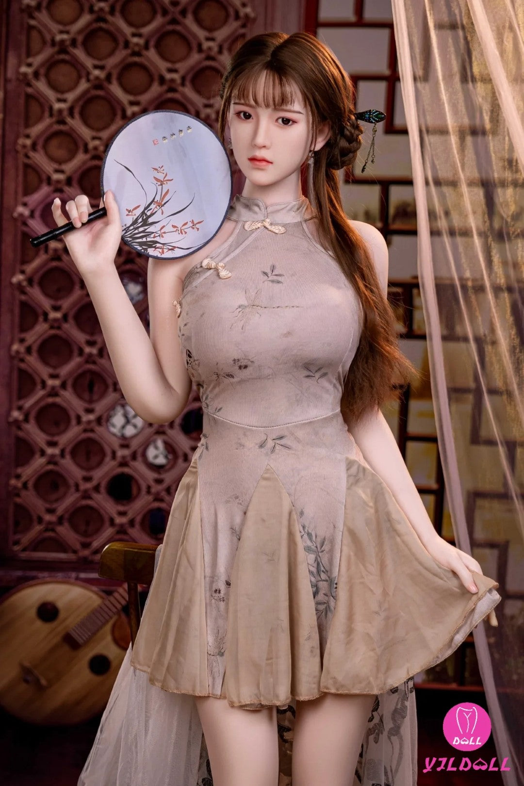 Emmy bambola del sesso (YJL Doll Coppa D da 165 cm n. 396 TPE+silicone)