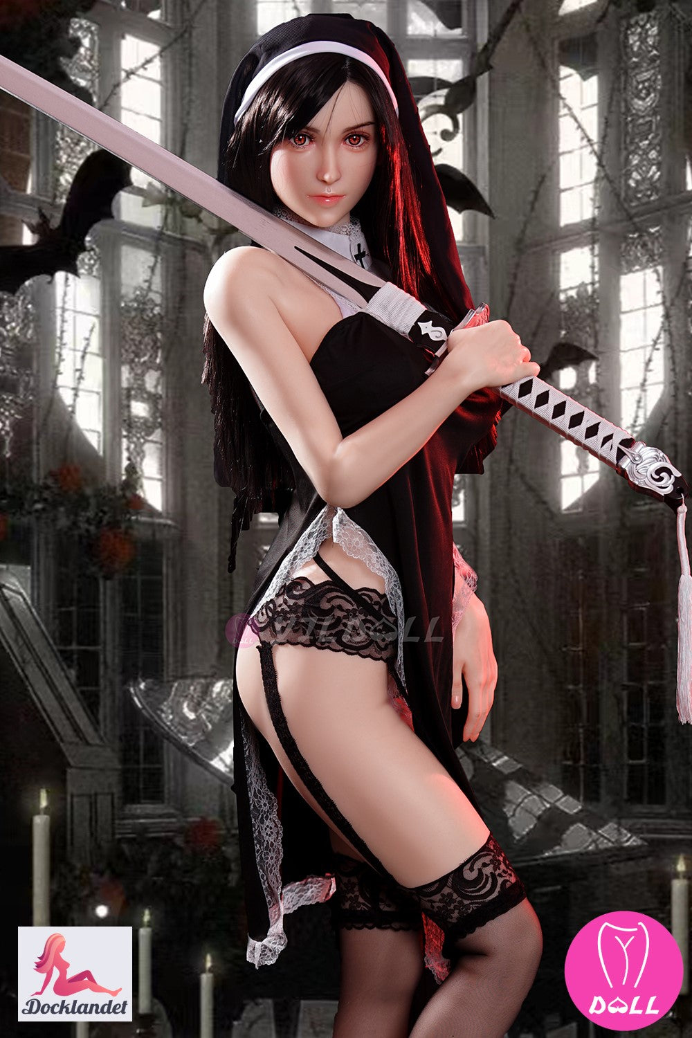 Bambola del sesso Tiffata (YJL Doll 165 cm Coppa E in silicone)