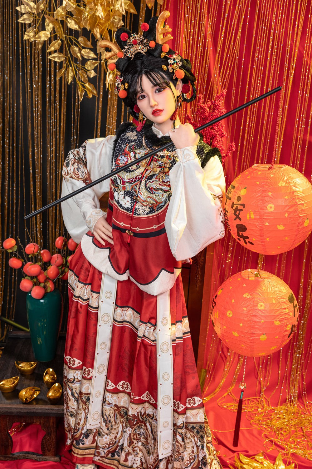 Bambola del sesso Wushi (Starpery Coppa C da 169 cm (TPE+silicone)