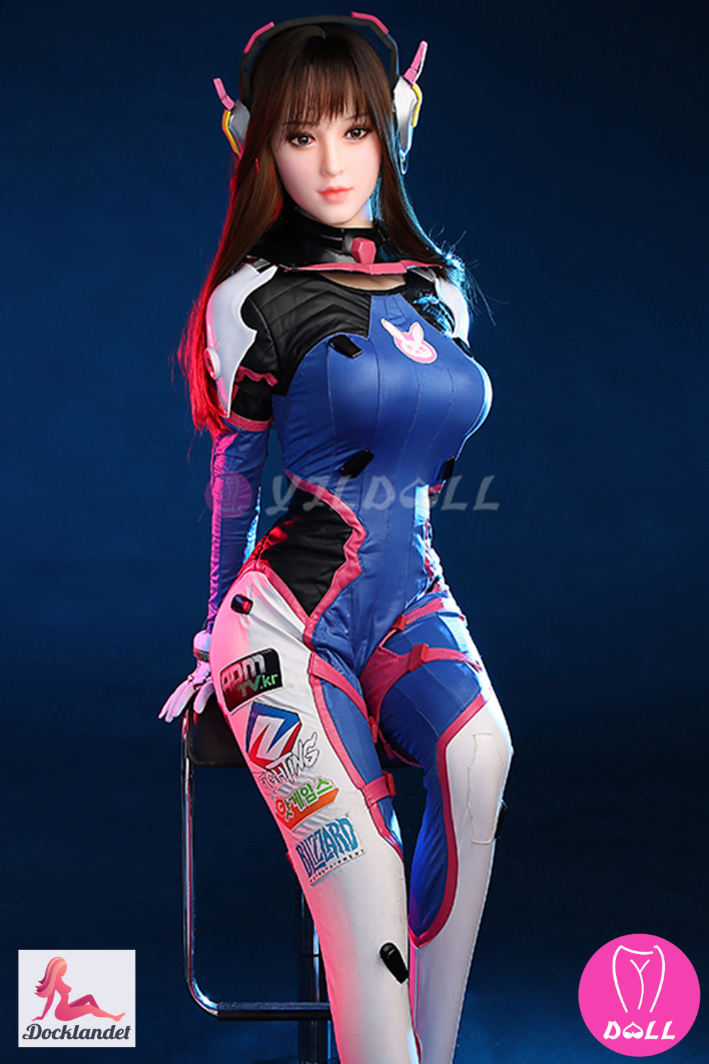 Yoko d.va Sex doll (YJL Doll 155cm c-cup #825 TPE+silicone)