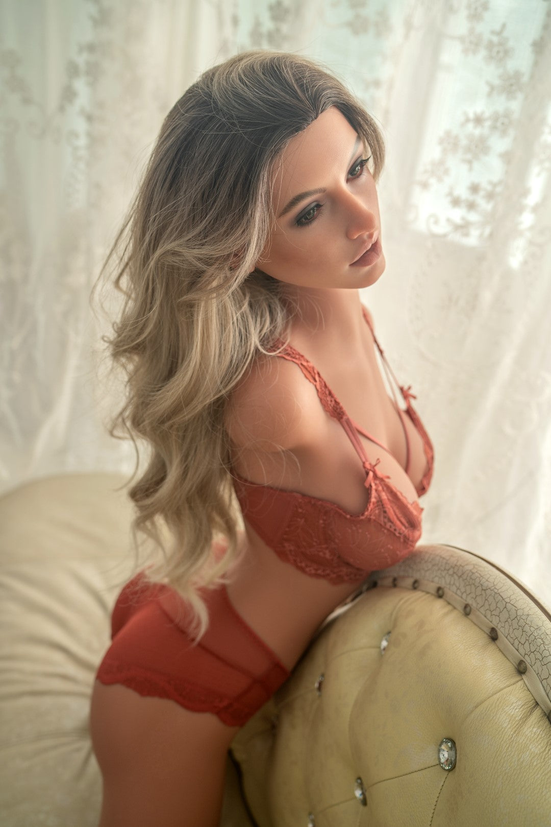 Gabriella Torso bambola del sesso (Zelex 117 cm E-Kupa ZXE216-1 SLE Silicone)