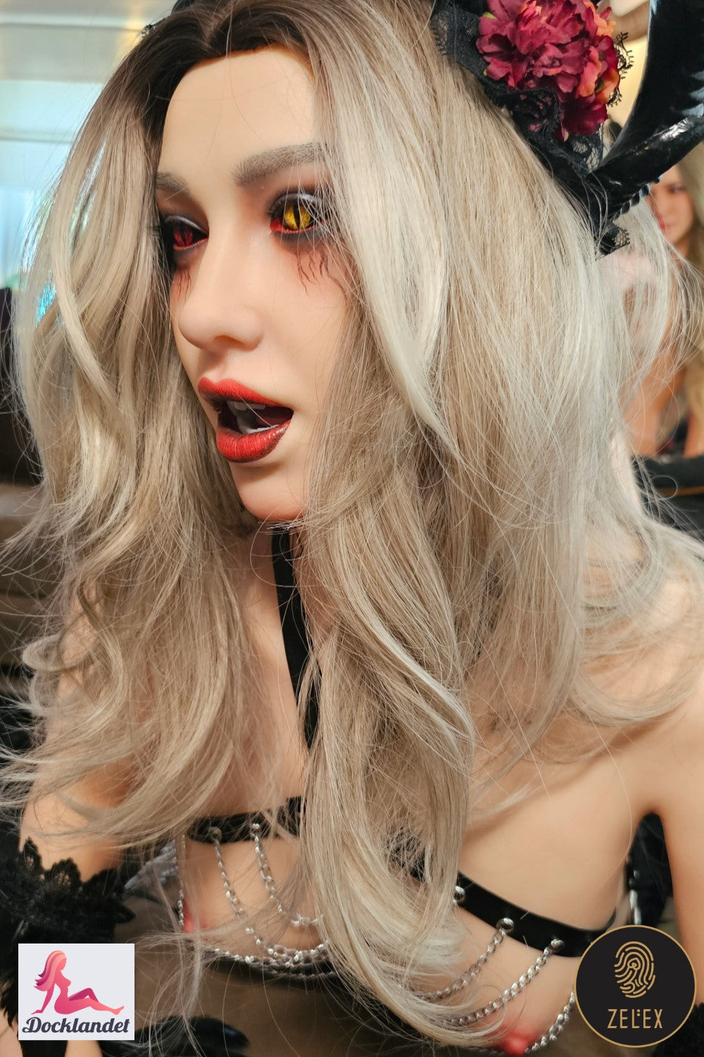 Lilith bambola del sesso (Zelex 175 cm Coppa E GE45-S Silicone)