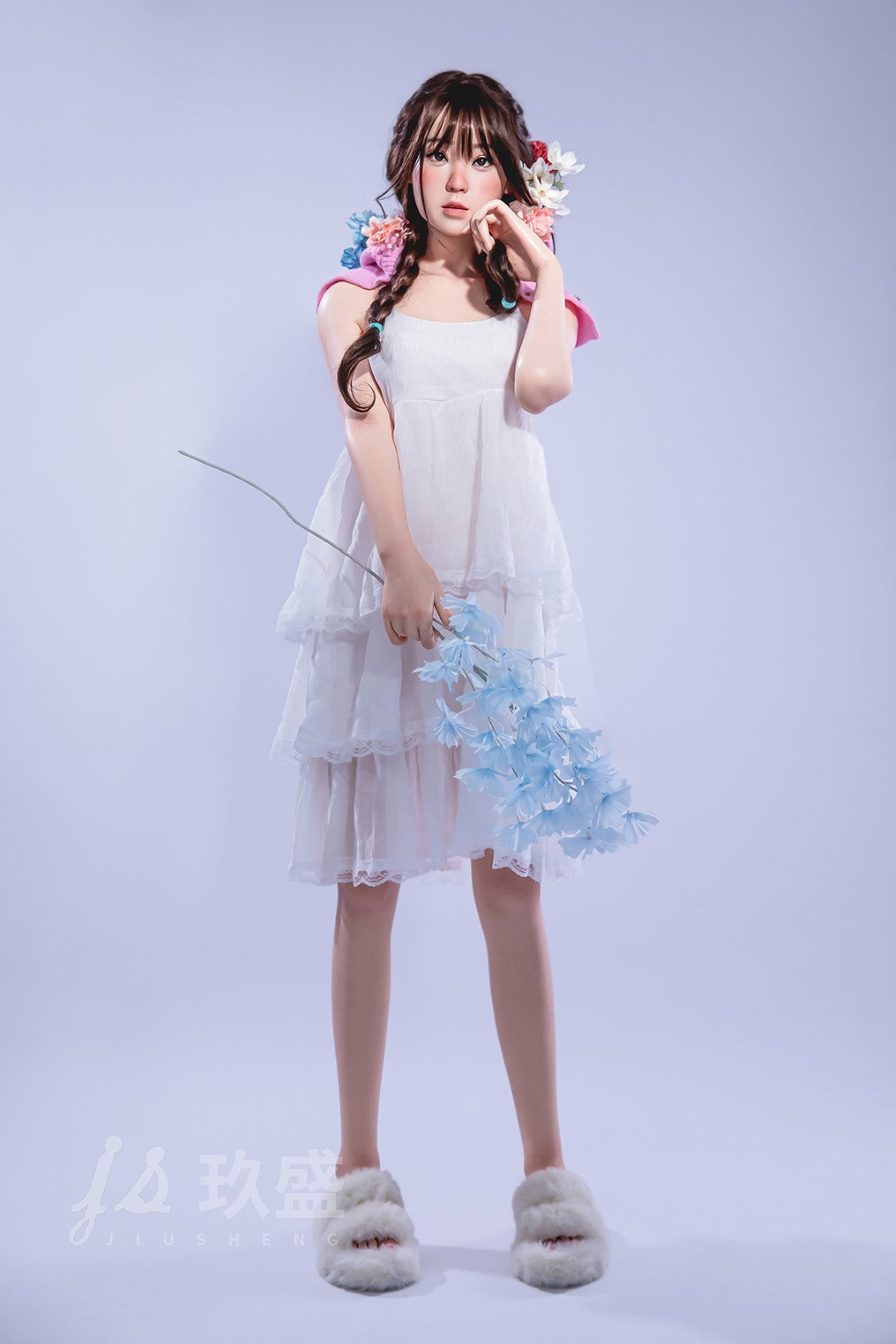 Bambola del sesso Enya (Jiusheng 151cm B-Cup #56 Silicone)