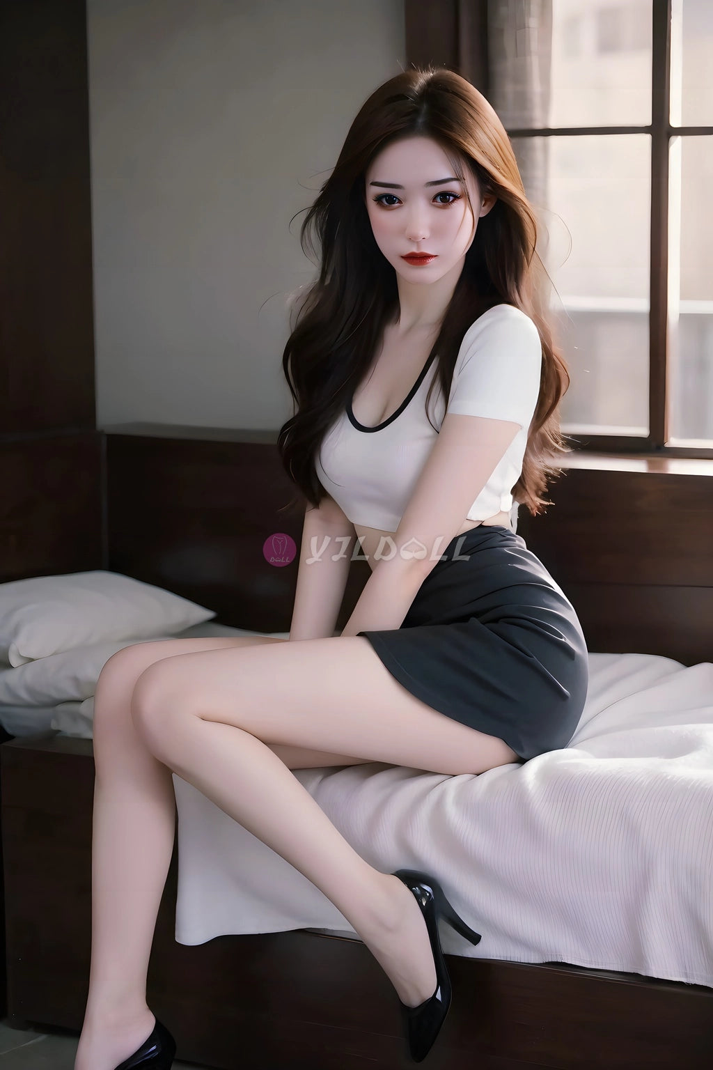 Wei Ling bambola del sesso (YJL Doll Coppa C da 155 cm n. 879 in silicone)