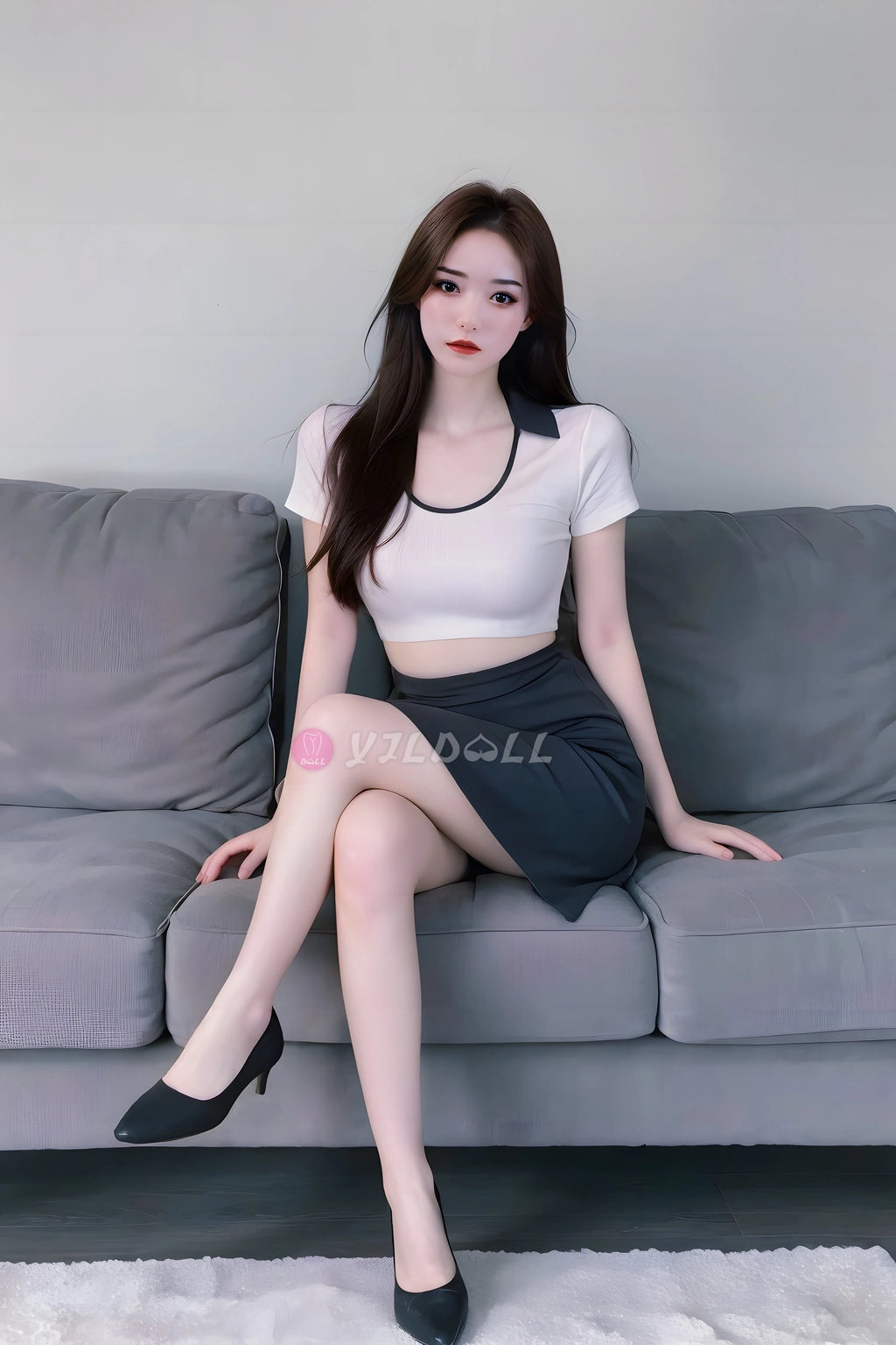 Wei Ling bambola del sesso (YJL Doll Coppa C da 155 cm n. 879 in silicone)