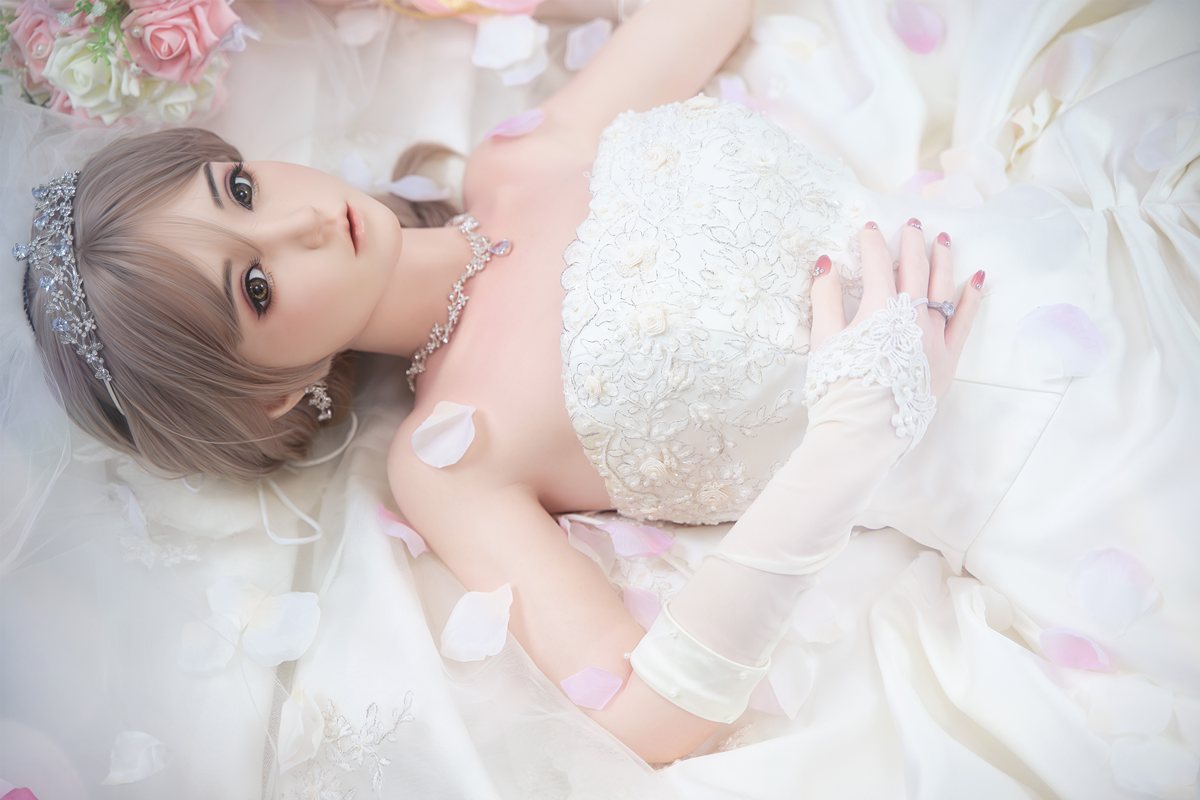 Bambola del sesso Kekkon (FUDoll 150cm B-Cup #19 Silicone)