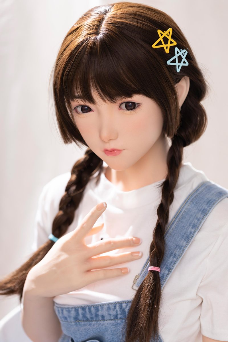 Bambola del sesso Nailuo (FUDoll 150cm B-Cup #J022 Silicone)