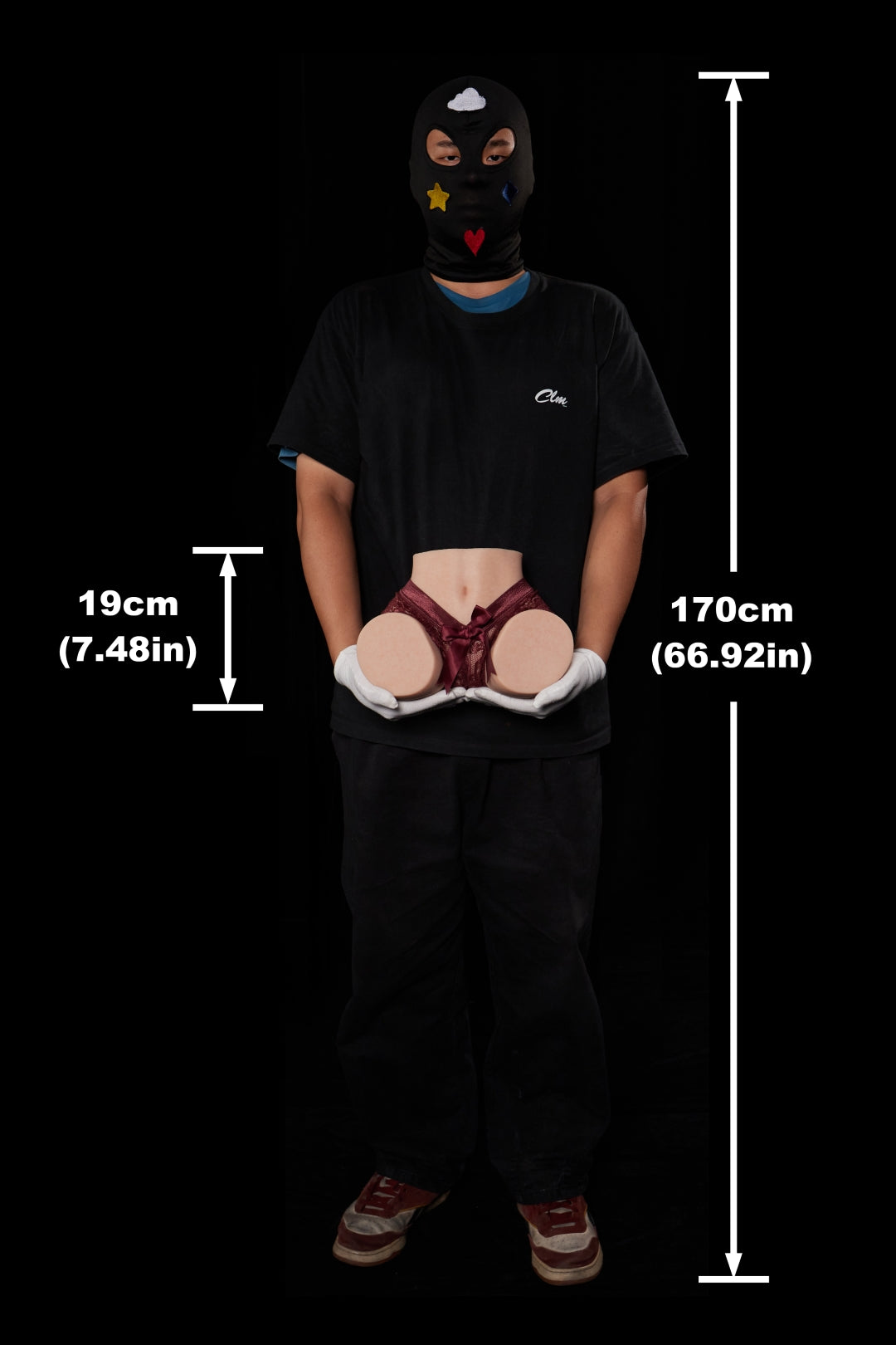 Rumpa Sexdocka (Climax Doll Pro 20cm Silikon)