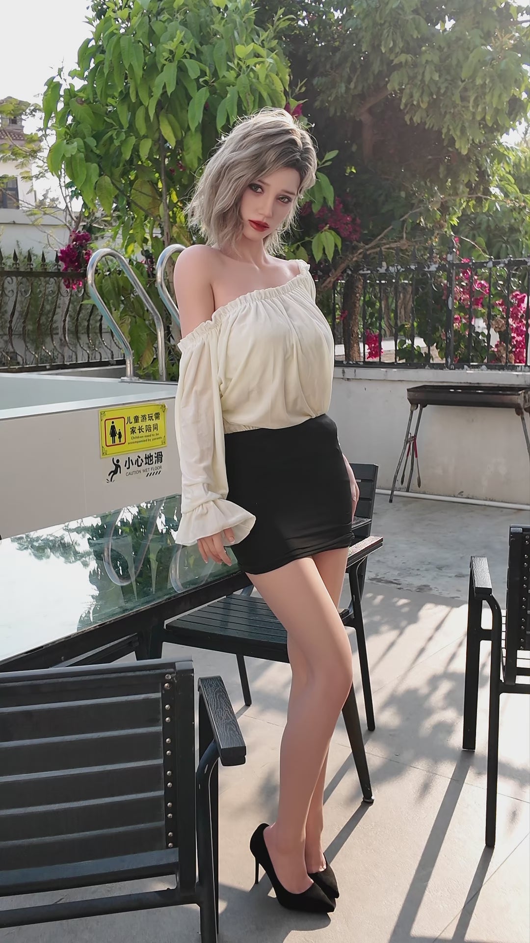 Sofia bambola del sesso (TOP CYDOLL Coppa F da 168 cm (TPE+silicone)