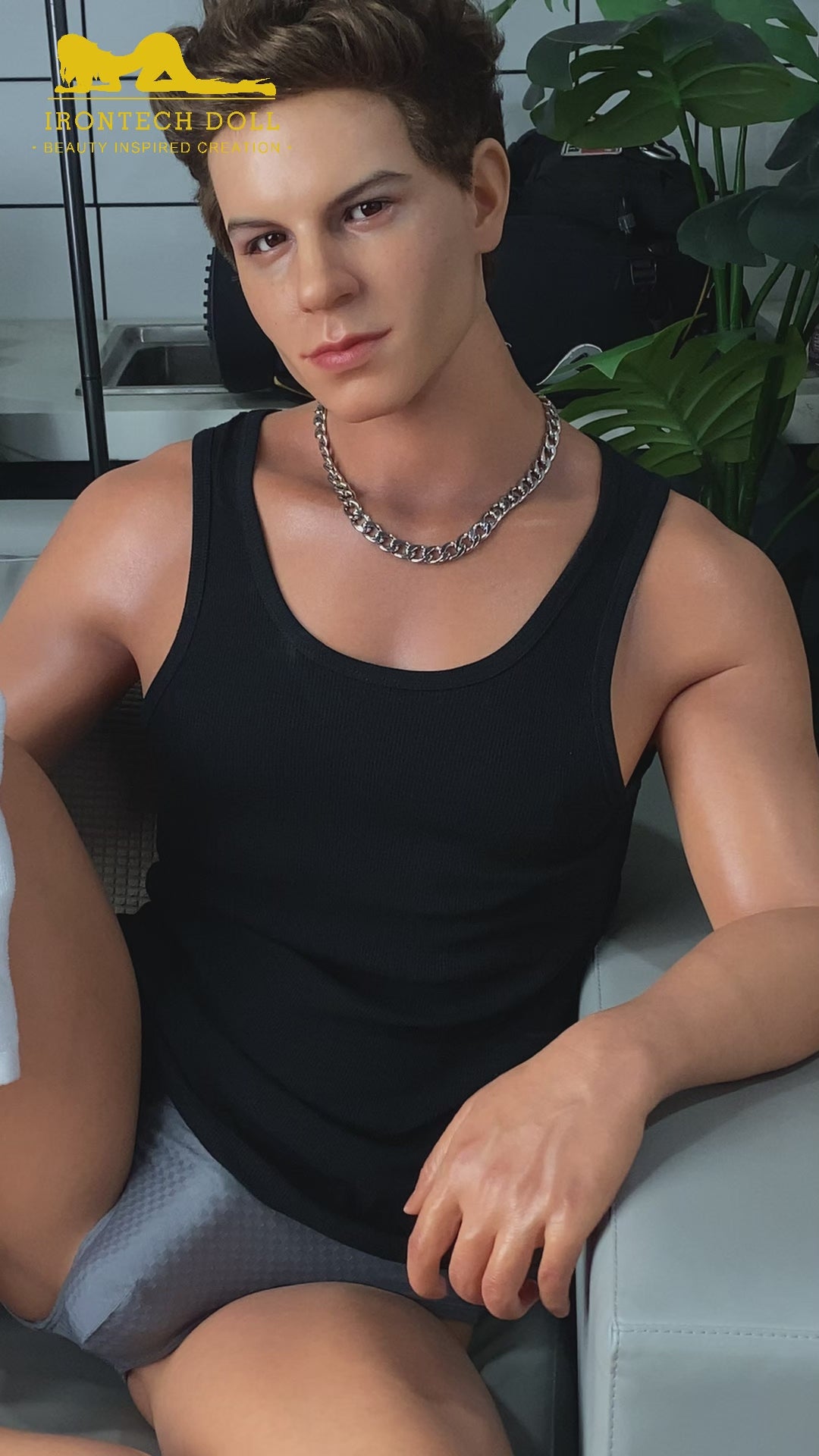 Drake Von pornostar bambola del sesso (Irontech Doll 175 cm Silicone)