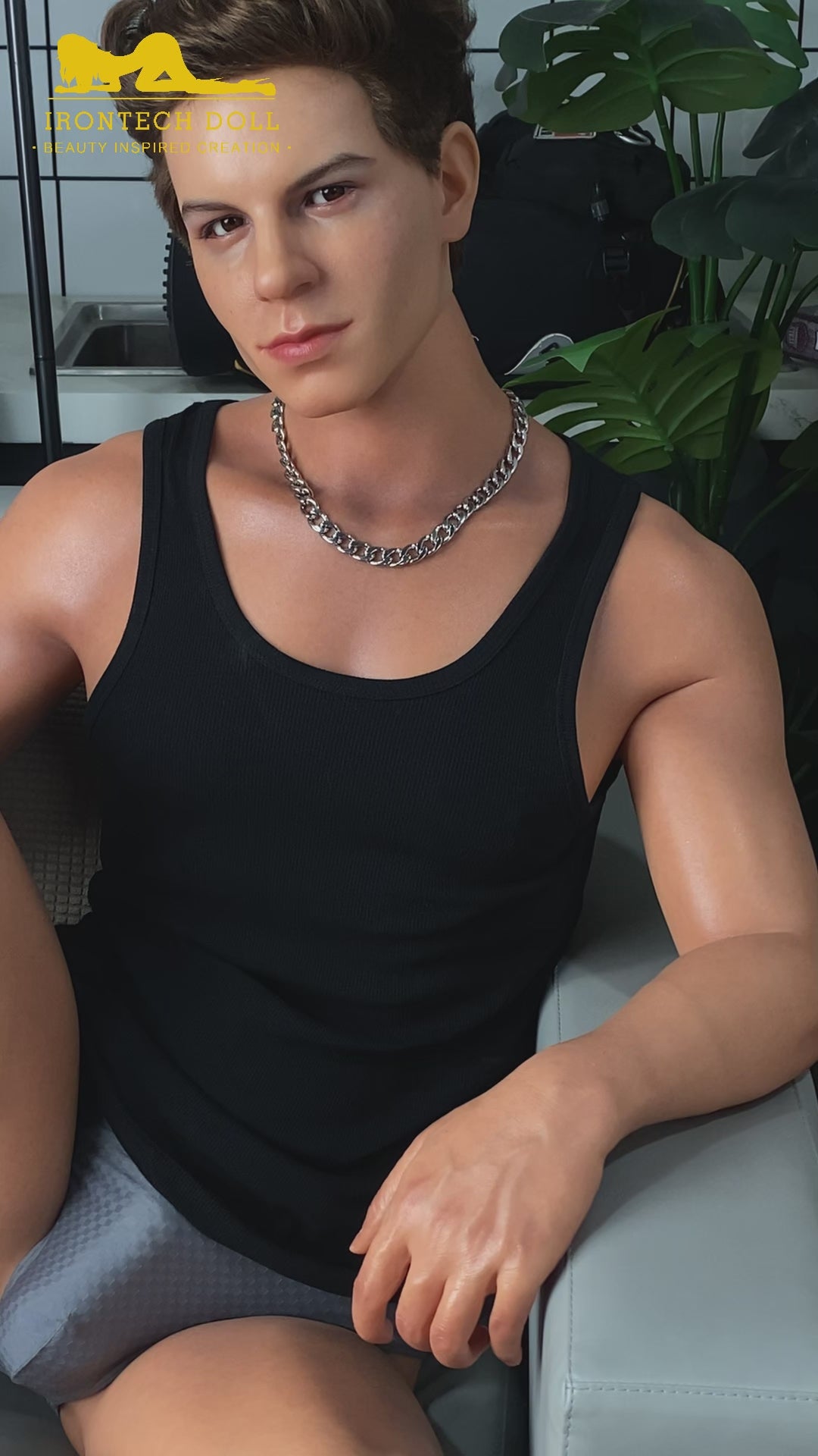 Drake Von pornostar bambola del sesso (Irontech Doll 175 cm Silicone)