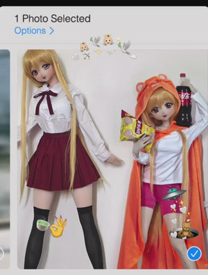 Doma Umaru Sex Doll (Elsa Babe 148 cm Rad012 silicone)