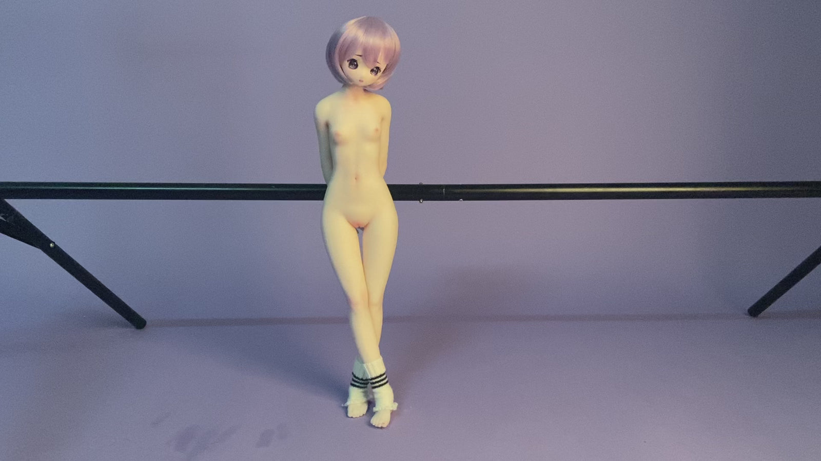 Eudora bambola del sesso (Climax Doll Mini 55 cm Coppa A in silicone)