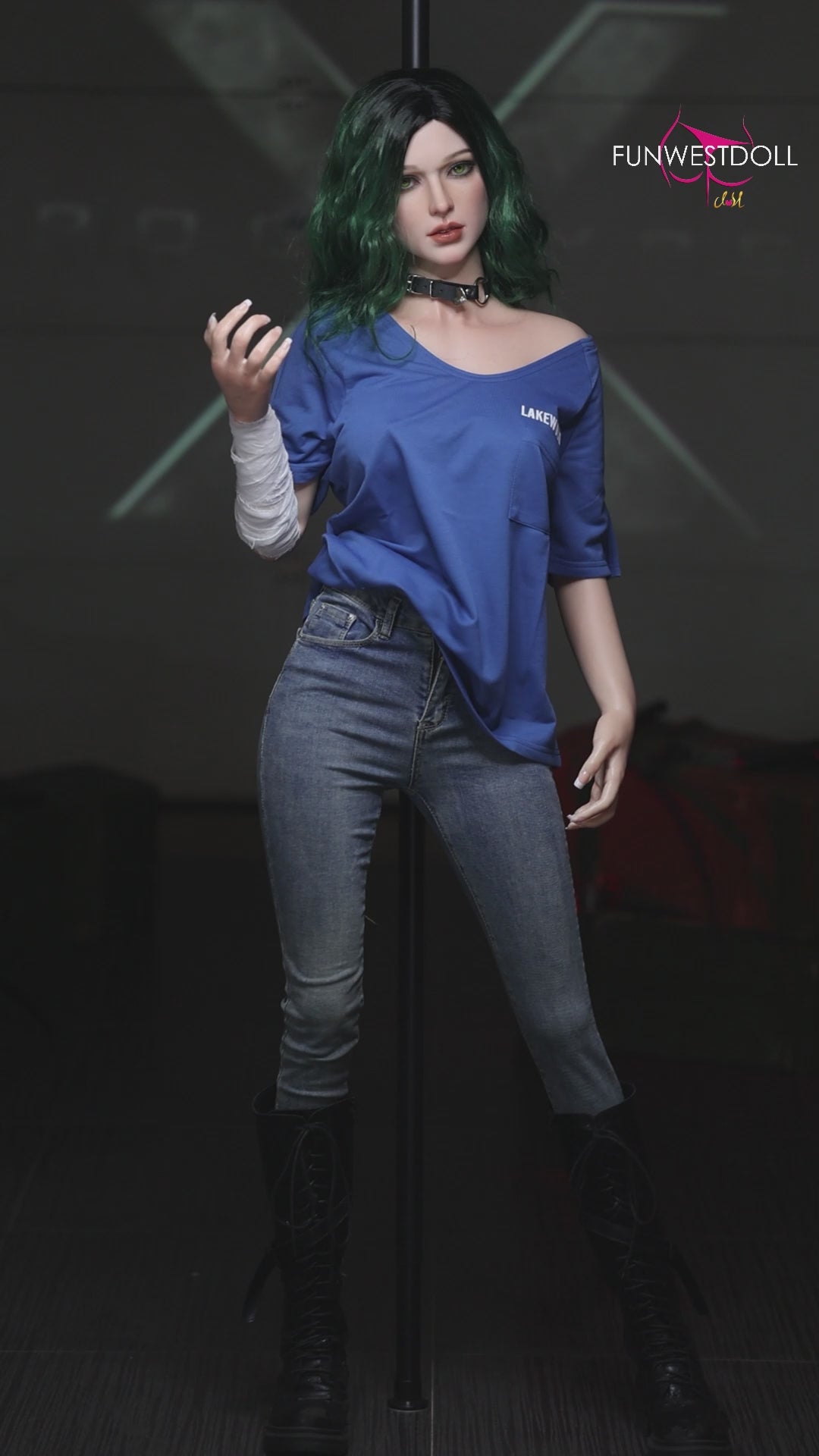 Alexa bambola del sesso (FunWest Doll 157 cm Coppa D #045S Silicone)