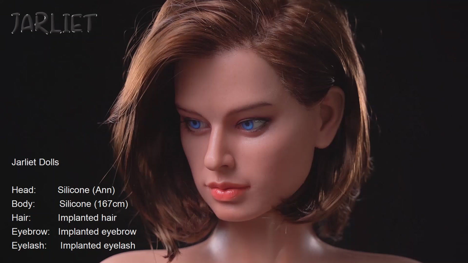 Ann bambola del sesso (Jarliet 167 cm Coppa B in silicone)