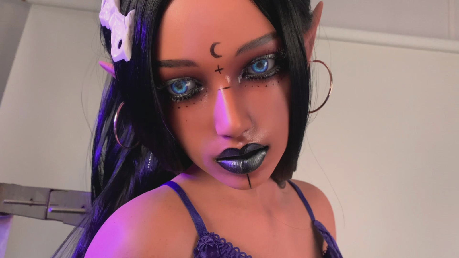 Olga bambola del sesso (Climax Doll Ultra 160 cm Coppa A in silicone)