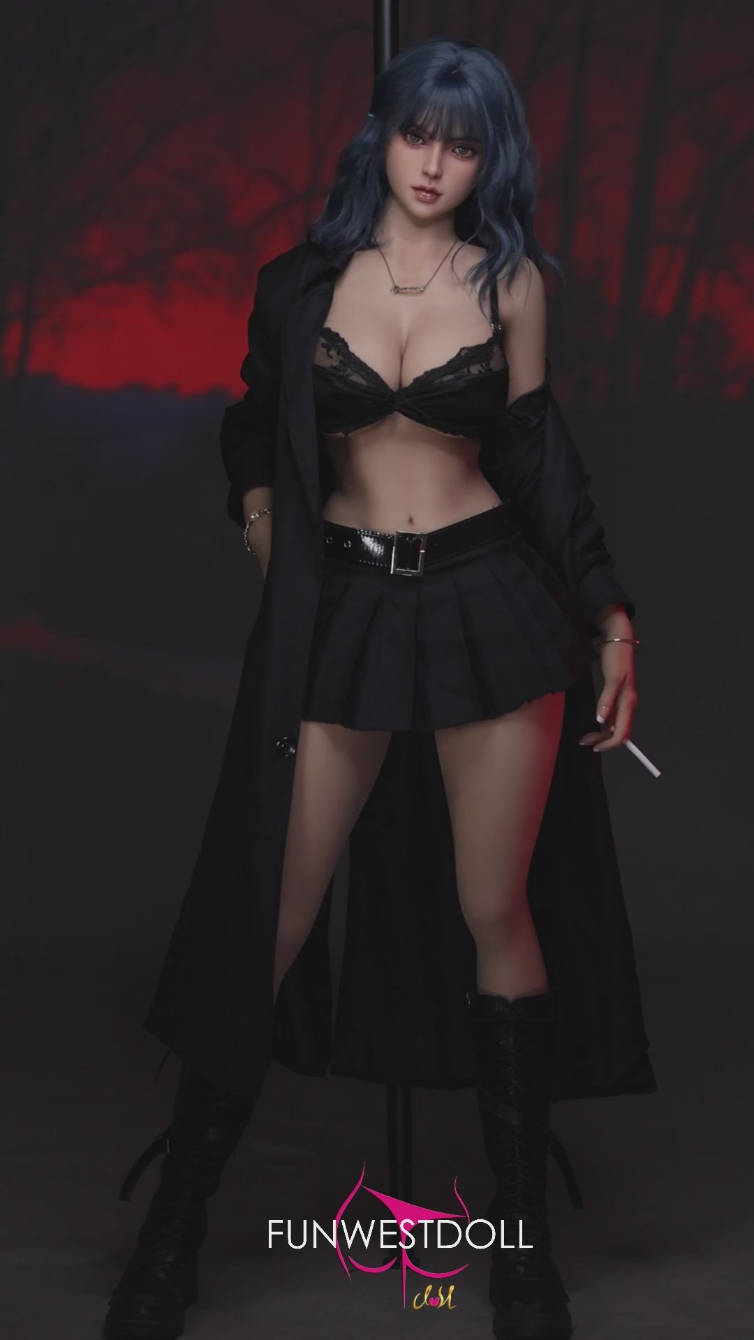 Lily bambola del sesso (FunWest Doll Coppa G da 157 cm n. 036 TPE)