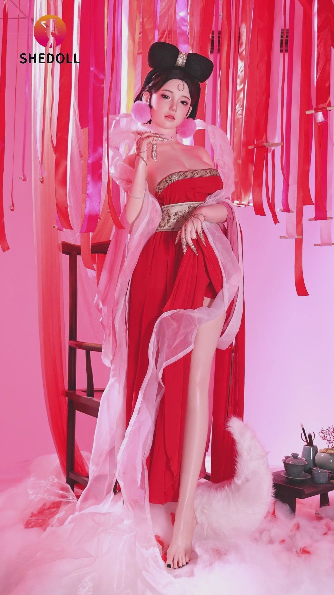 Vesper bambola del sesso (SHEDOLL Coppa D da 168 cm n. SH193 2.0 in silicone)