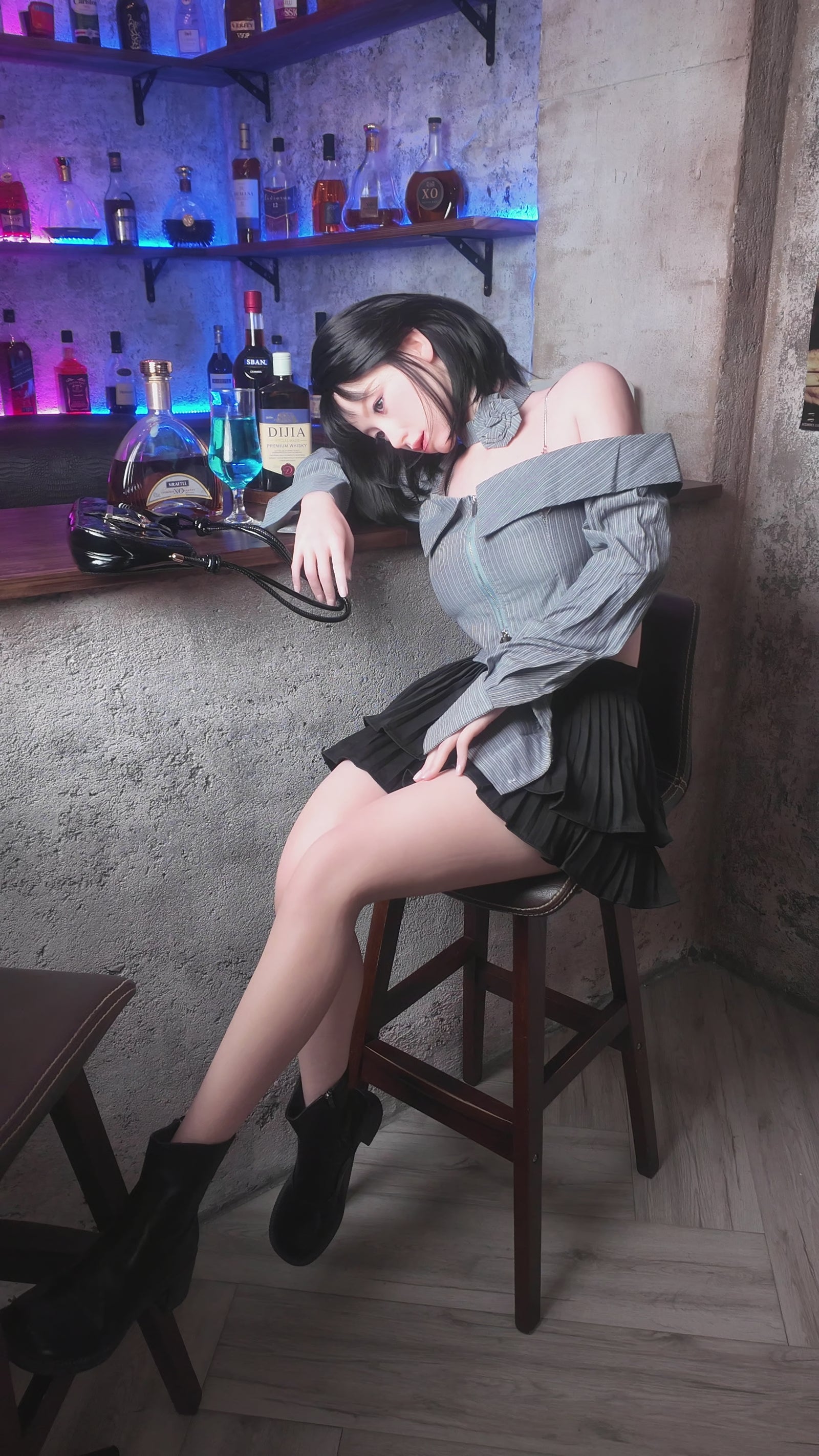 Nicole bambola del sesso (Zelex 162 cm Coppa D GE68-1 Silicone)