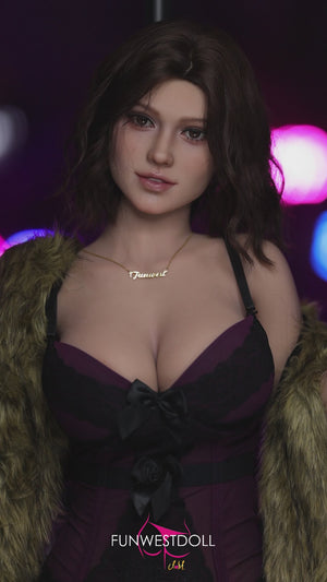 Rosa bambola del sesso (FunWest Doll 162 cm F-CUP #043 S-TPE) EXPRESS