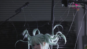 Hatsune Miko Sex Doll (FunWest Doll 159 cm A-CUP #041s Silicone)