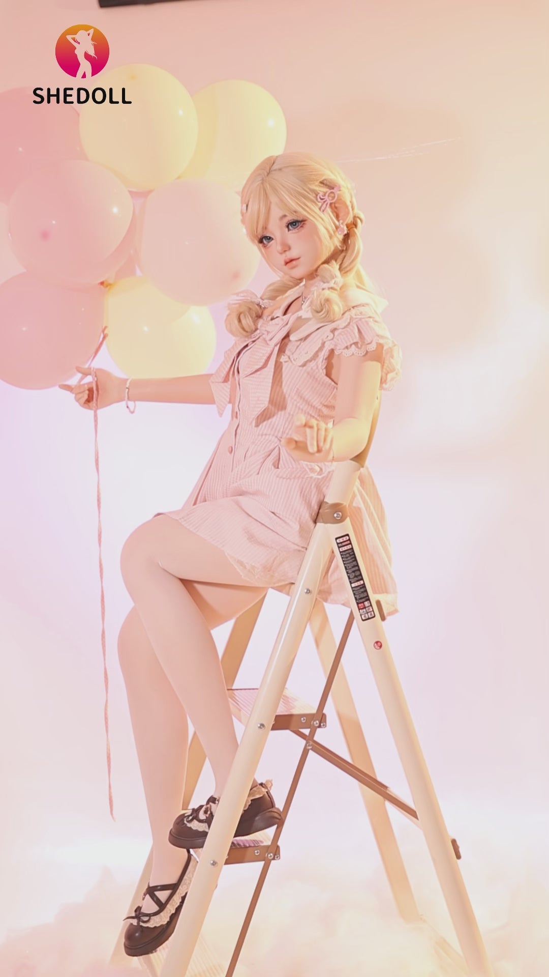 The ton Sex doll (SHEDOLL 152cm A-cup #SH219 2.0 silicone)