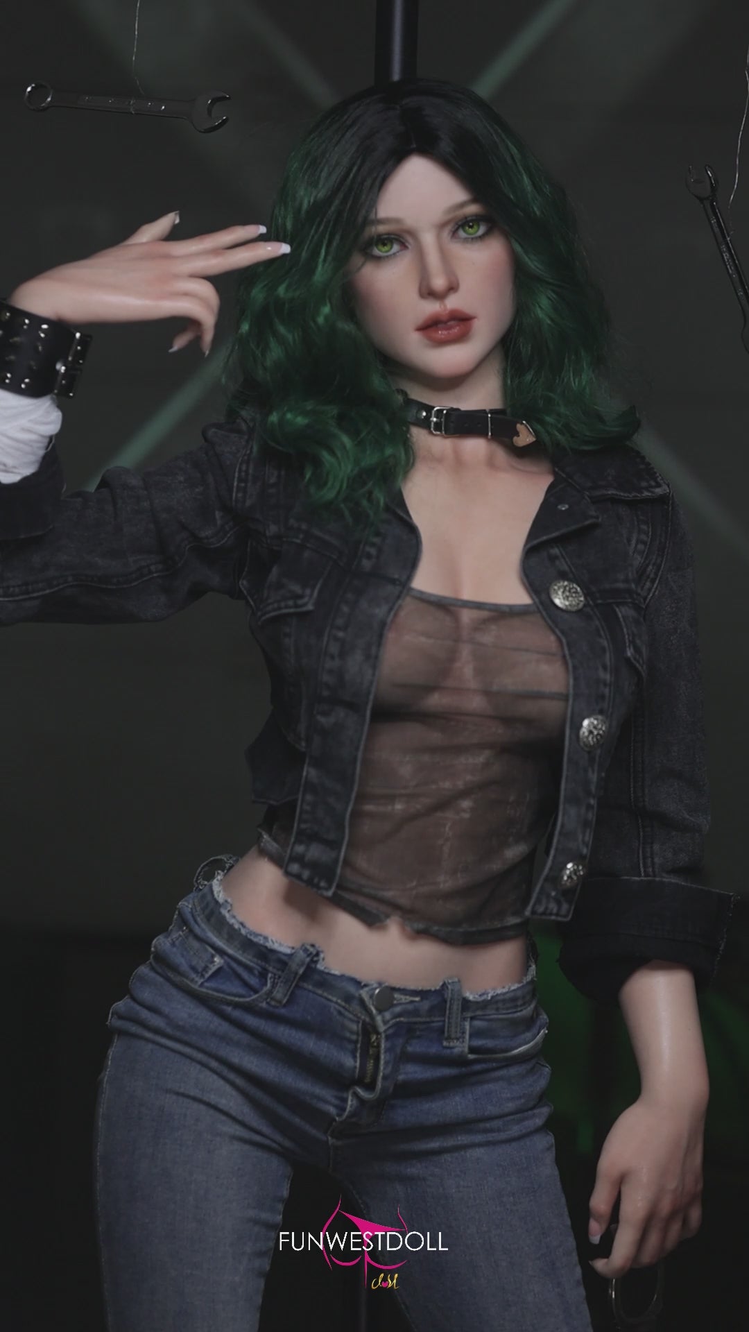 Alexa bambola del sesso (FunWest Doll 157 cm Coppa D #045S Silicone)