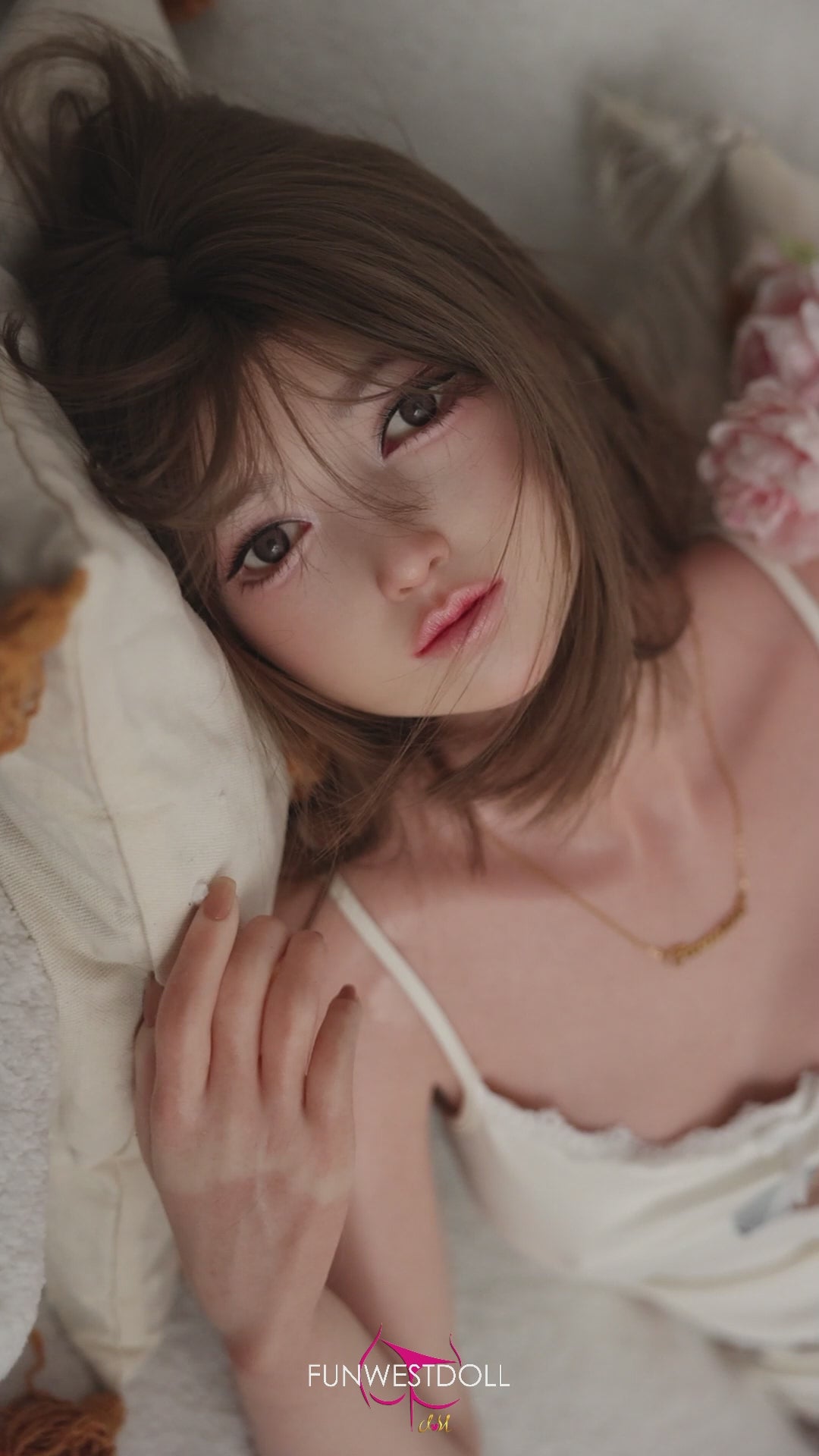 Amy bambola del sesso (FunWest Doll 159 cm Coppa A #041S Silicone)