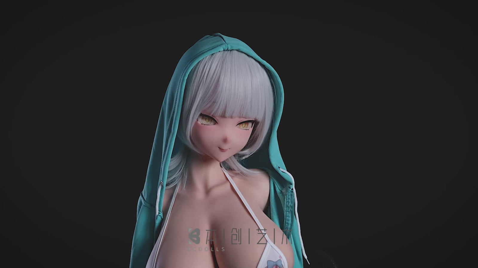 Lumina Torso bambola del sesso (BC-Doll Coppa J da 101 cm #O03 in silicone)