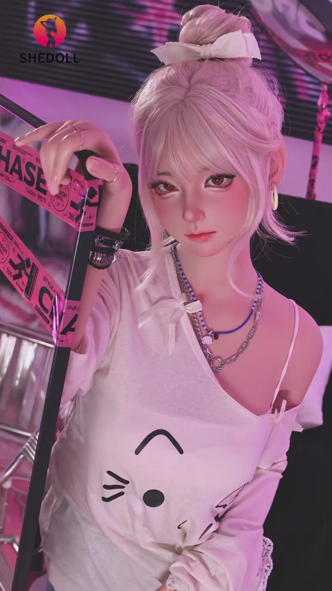 Tanya bambola del sesso (SHEDOLL Coppa C da 158 cm #SH184 2.0 in silicone)