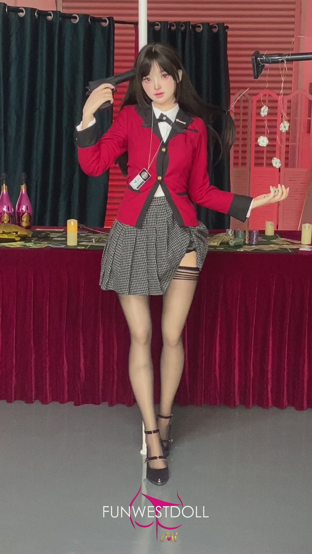 Yumeko Jabami Sex Doll (FunWest Doll 159 cm A-CUP #038S Silicone)