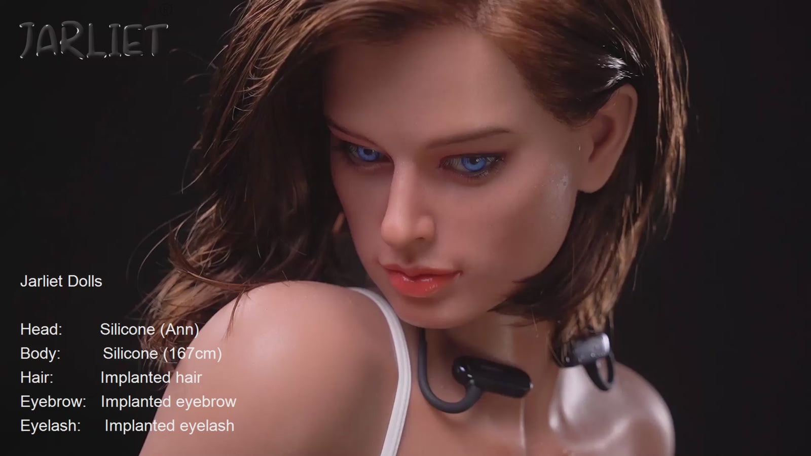 Ann bambola del sesso (Jarliet 167 cm Coppa B in silicone)