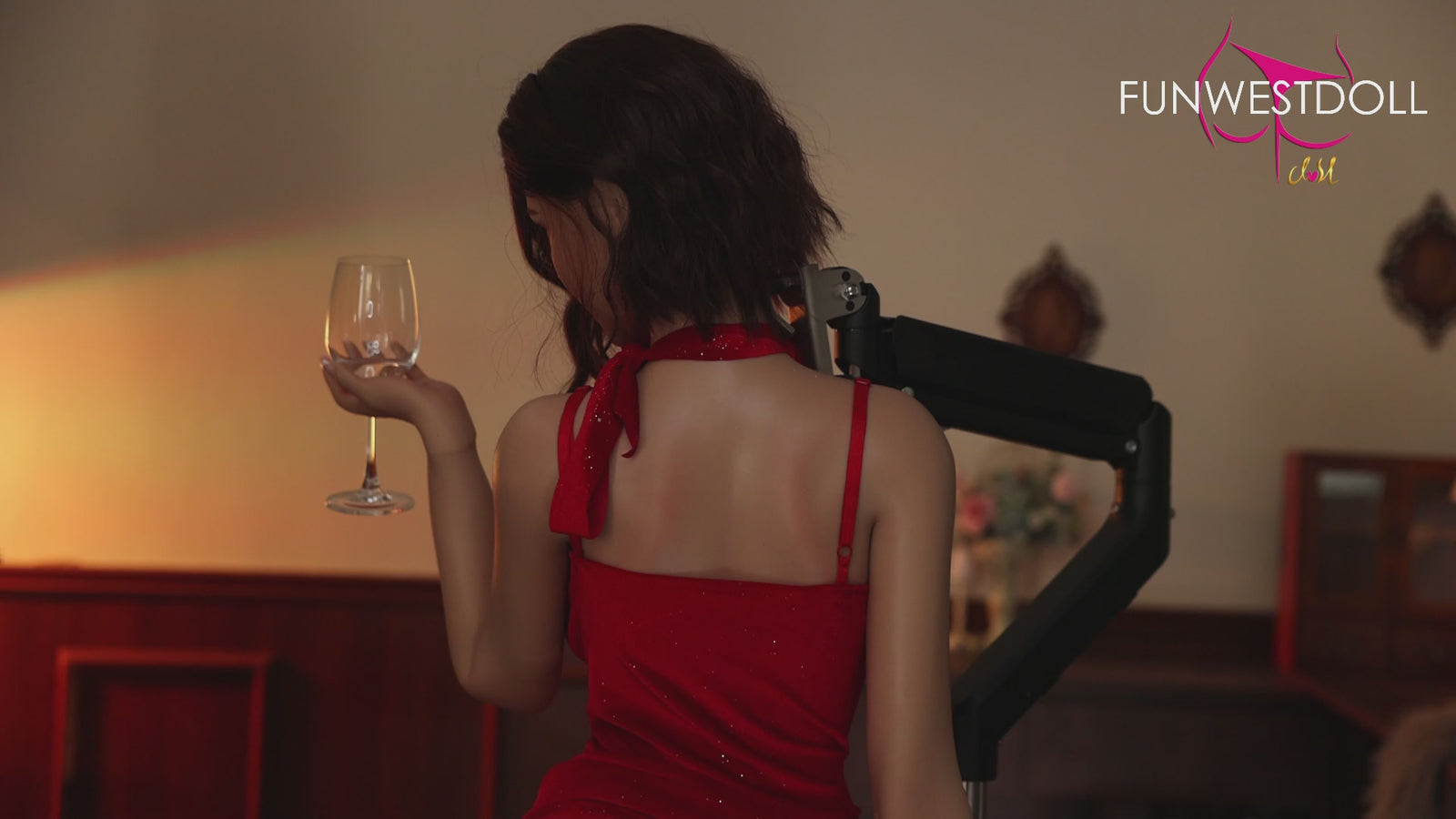 Bambola del sesso rosa (FunWest Doll Coppa G da 157 cm #043SJ Silicone)