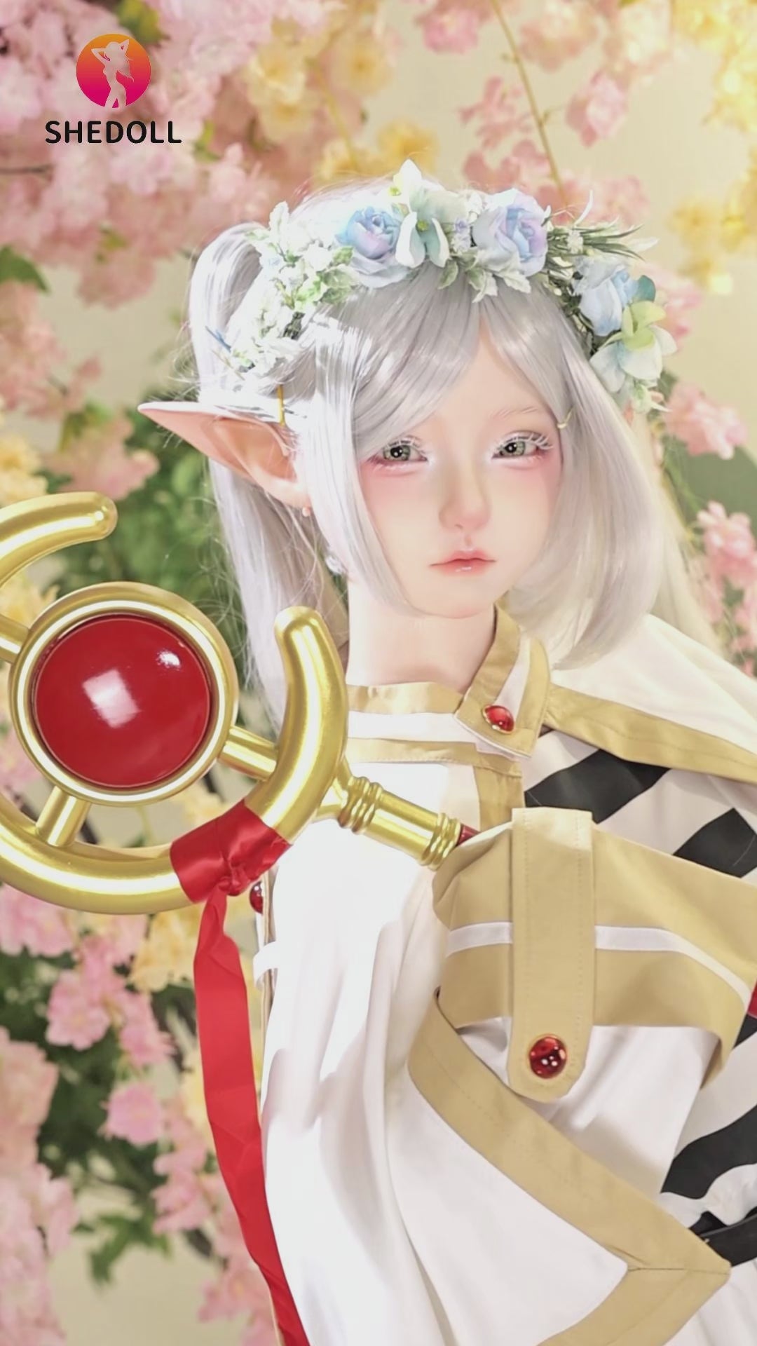 La bambola del sesso del corteggiatore (SHEDOLL Coppa G da 145 cm #SH225 in silicone)