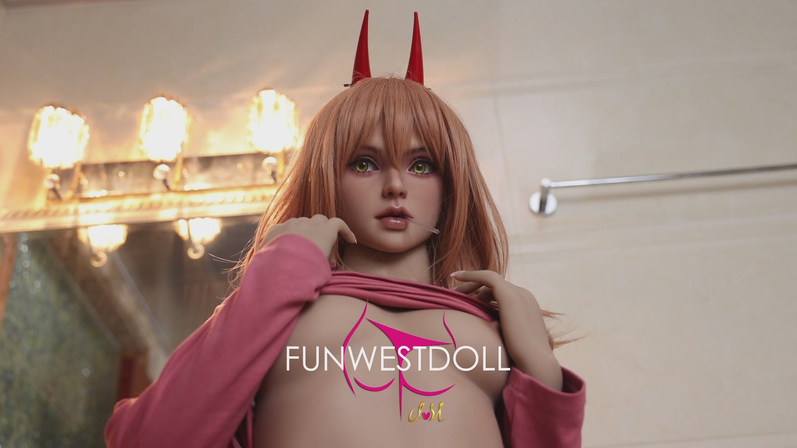 Lily bambola del sesso (FunWest Doll 159 cm Coppa A #036 TPE)