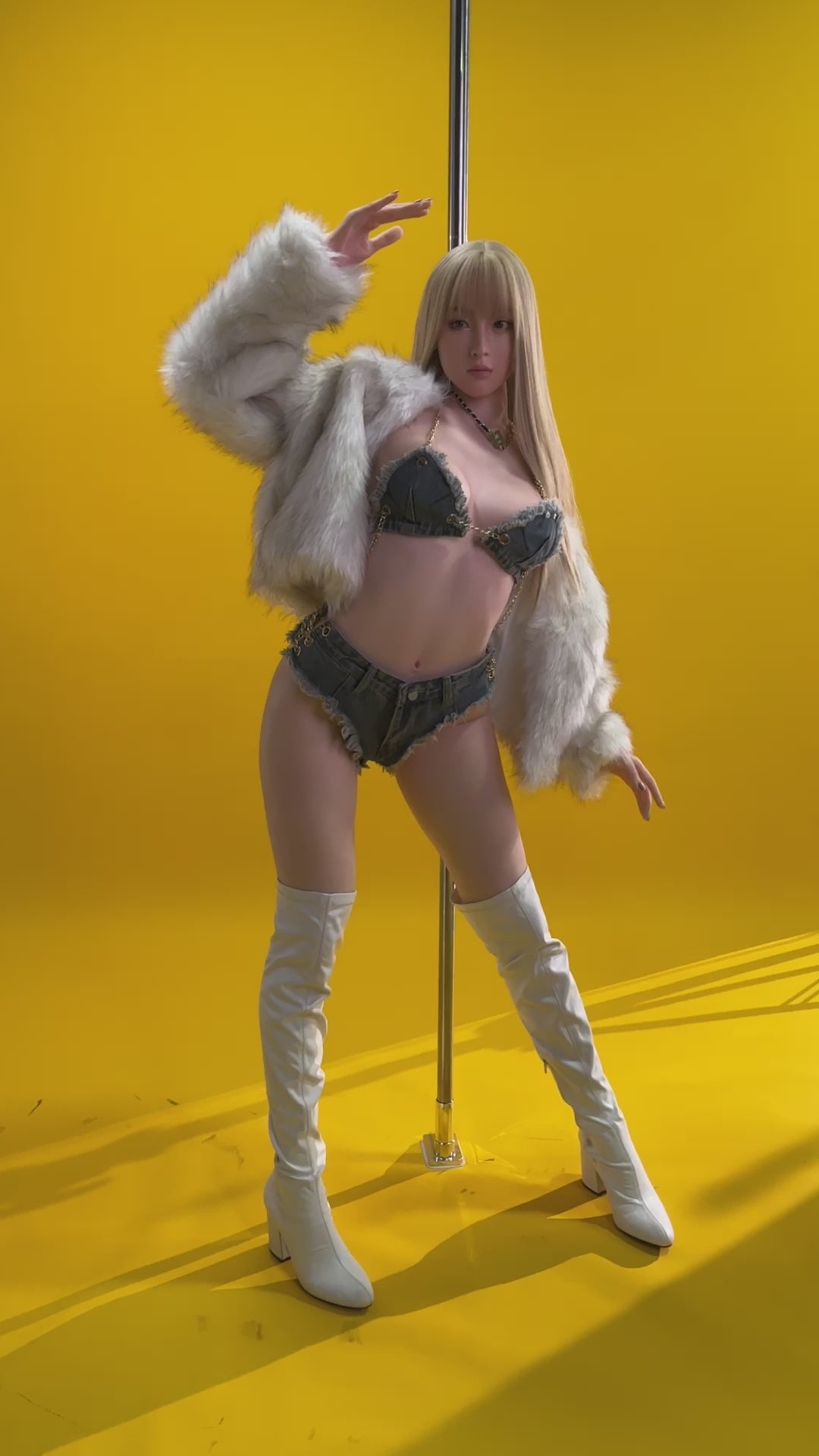 Yvonne bambola del sesso (Zelex 170 cm Coppa C GE07-1 Silicone)