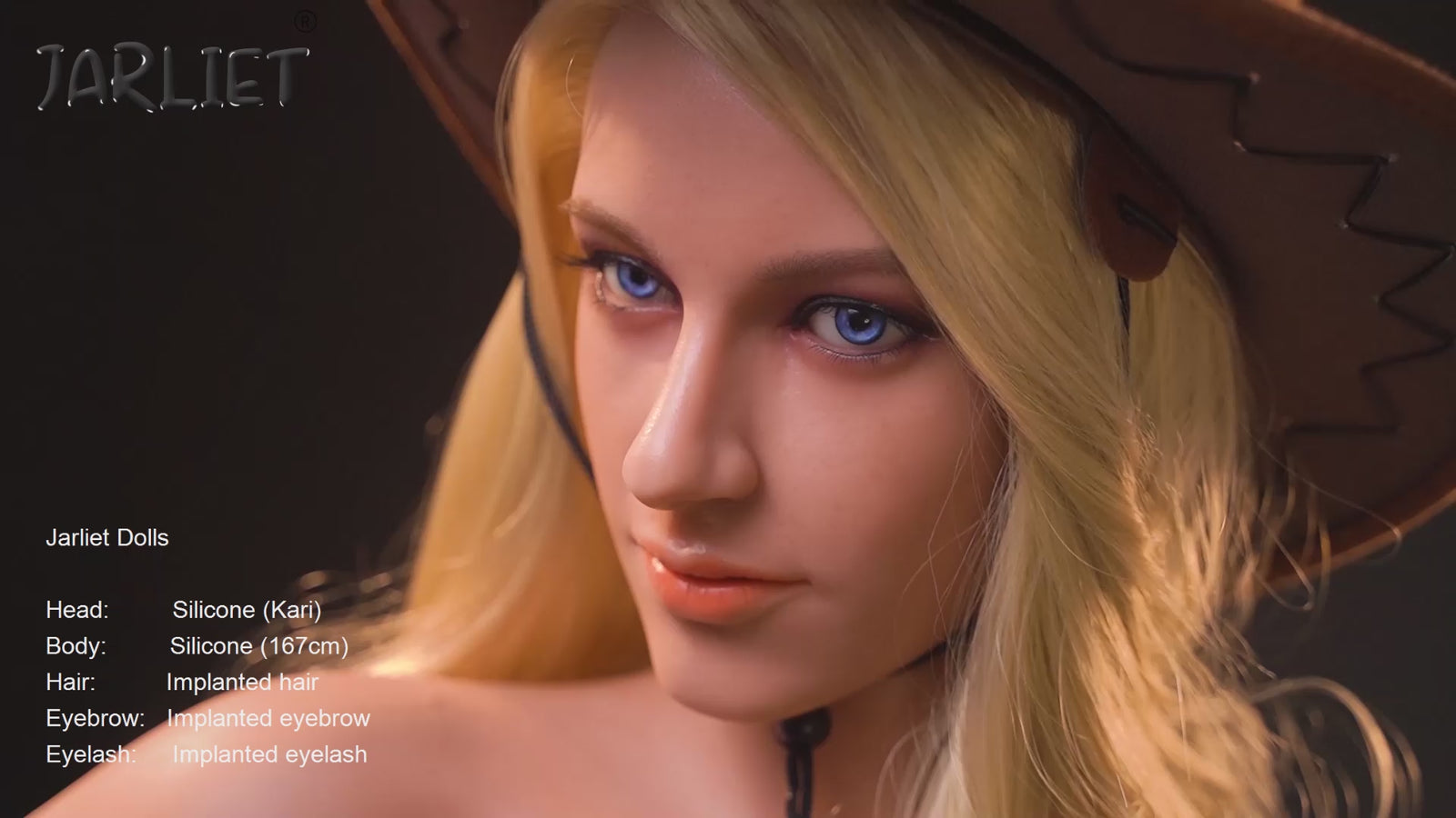 Bambola del sesso Kari (Jarliet 167 cm Coppa B in silicone)