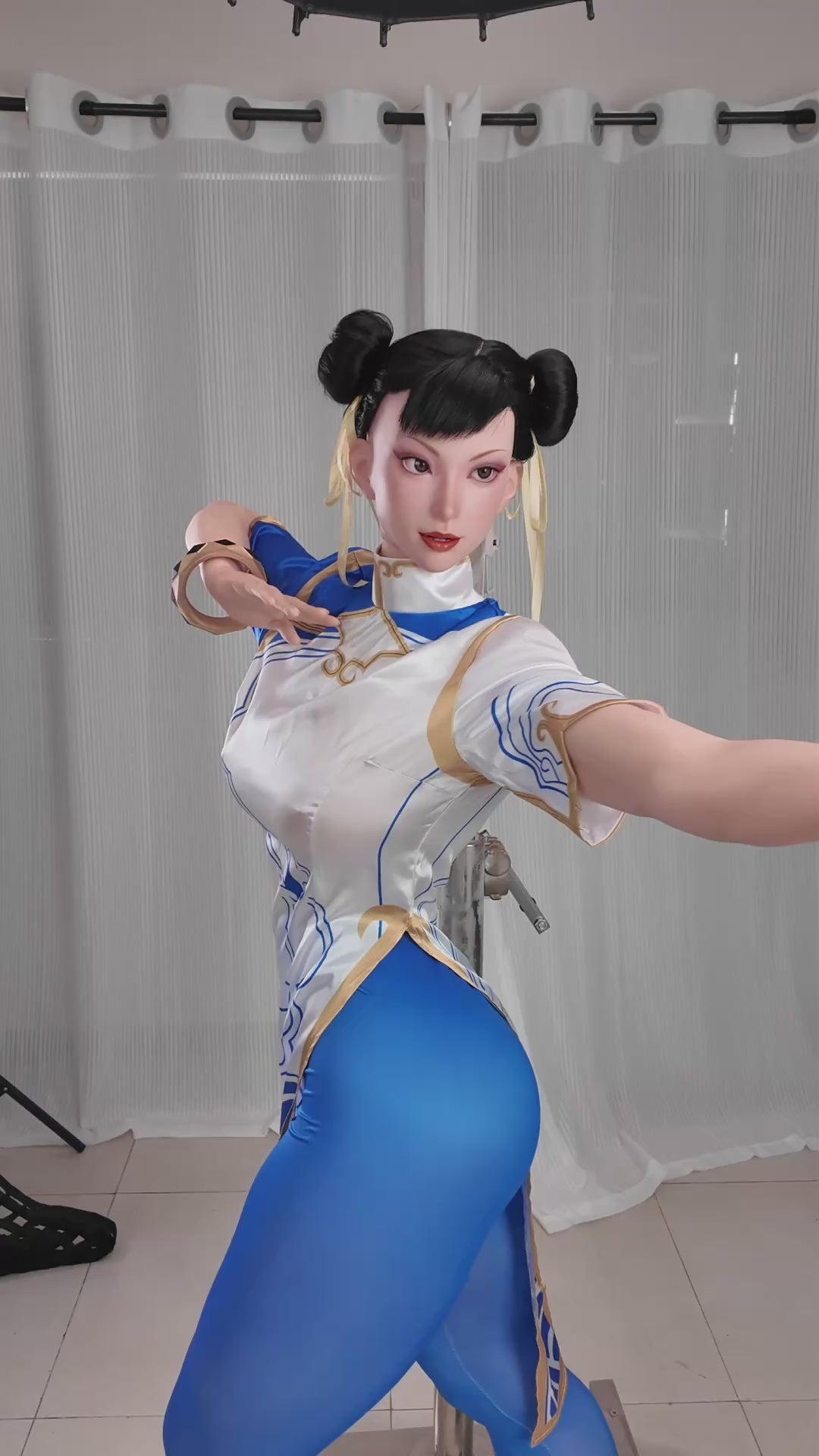 Chun Li Sex doll (Game Lady 169cm F-cup No. 47-1 Silicone)
