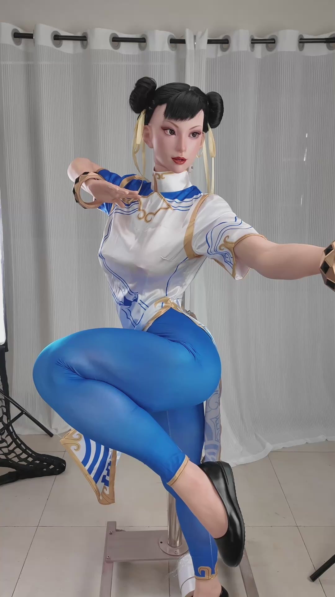 Chun Li Sex doll (Game Lady 169cm F-cup No. 47-1 Silicone)