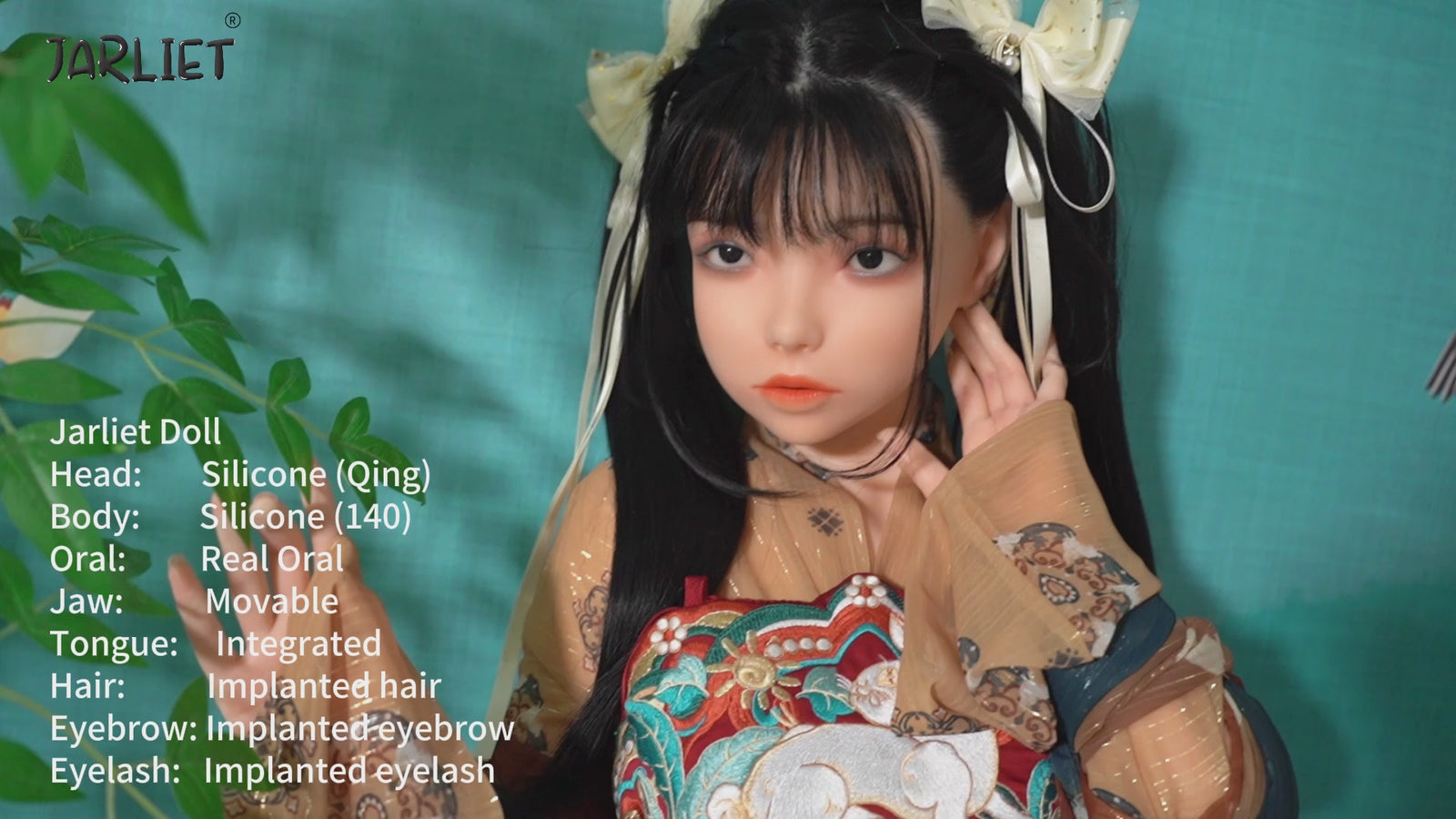 Qing 2 Sex doll (Jarliet 140cm C-cup silicone)