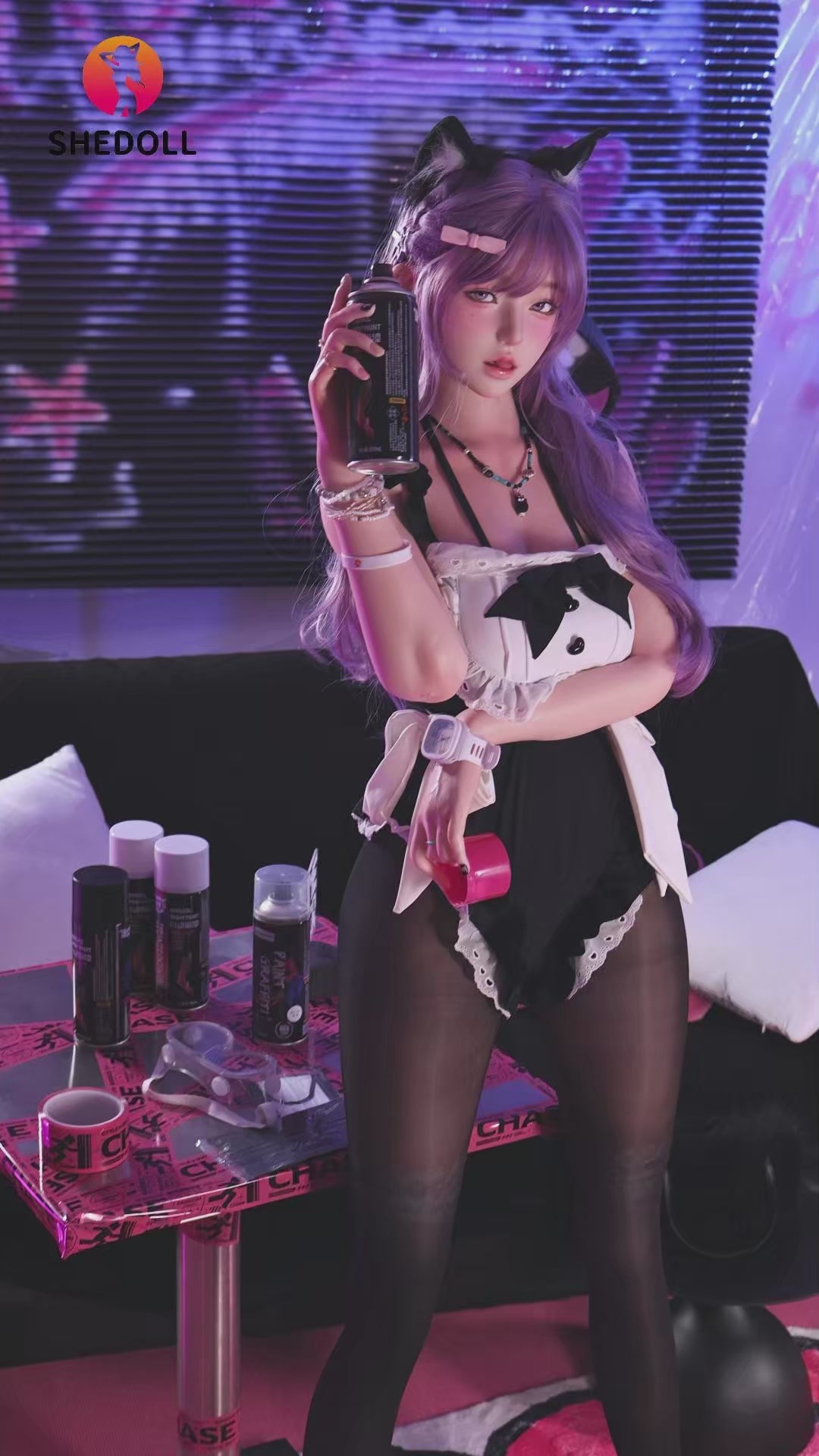 Bambola del sesso del gelsomino (SHEDOLL Coppa D da 168 cm n. SH180 2.0 in silicone)